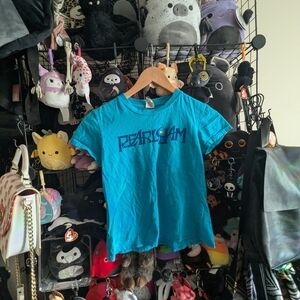 Pearl Jam Canada Maple Leaf Blue Tour Baby Tee